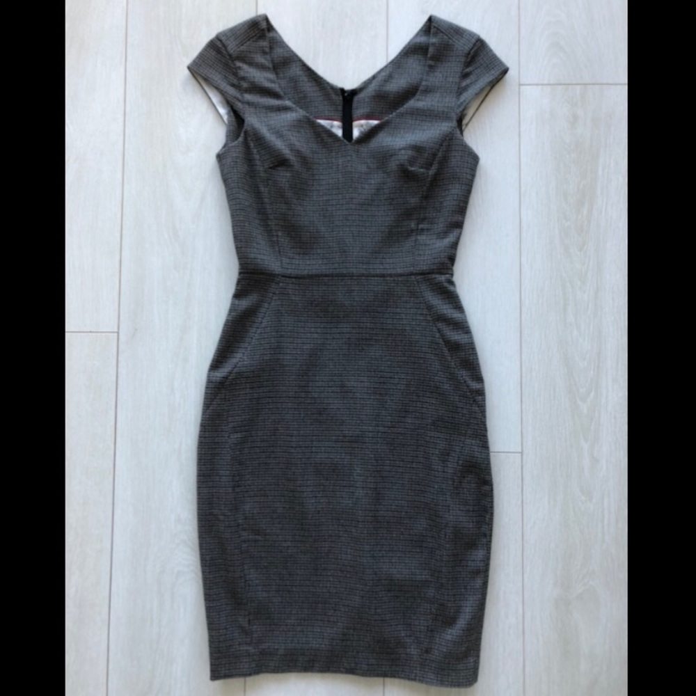 Houndstooth Dress